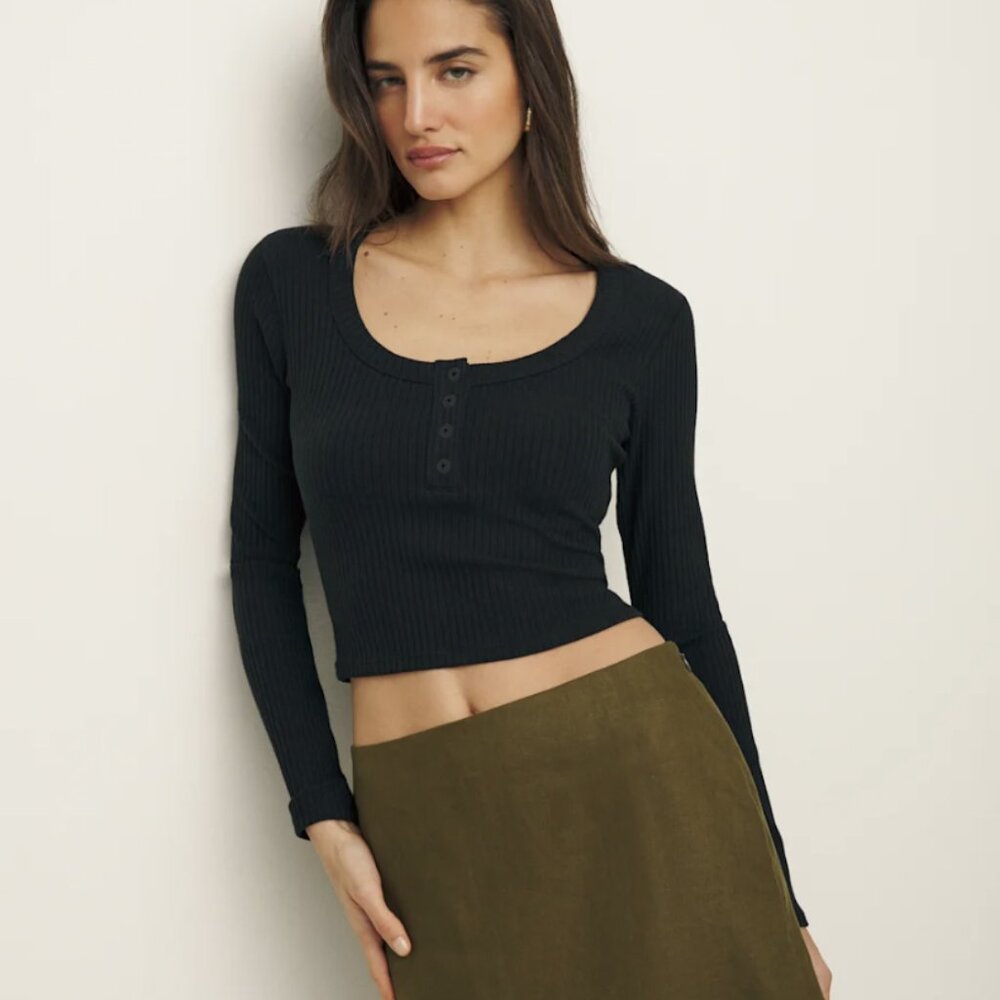 Sold - Reformation Billie Knit Top